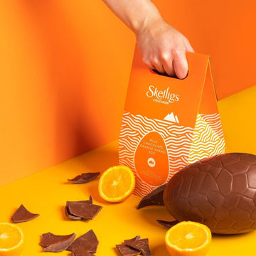 Skelligs Milk Chocolate Orange Shard Egg