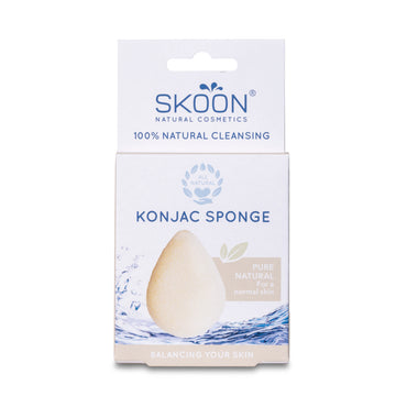 Skoon Konjac Sponge - Pure Natural