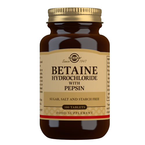 Solgar Betaine Hydrochloride with Pepsin