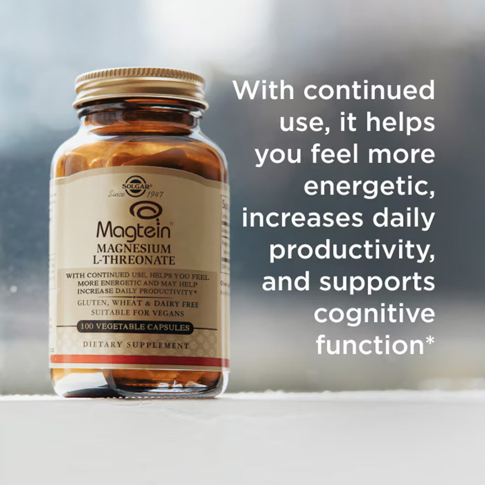 Supplement bottle labeled &