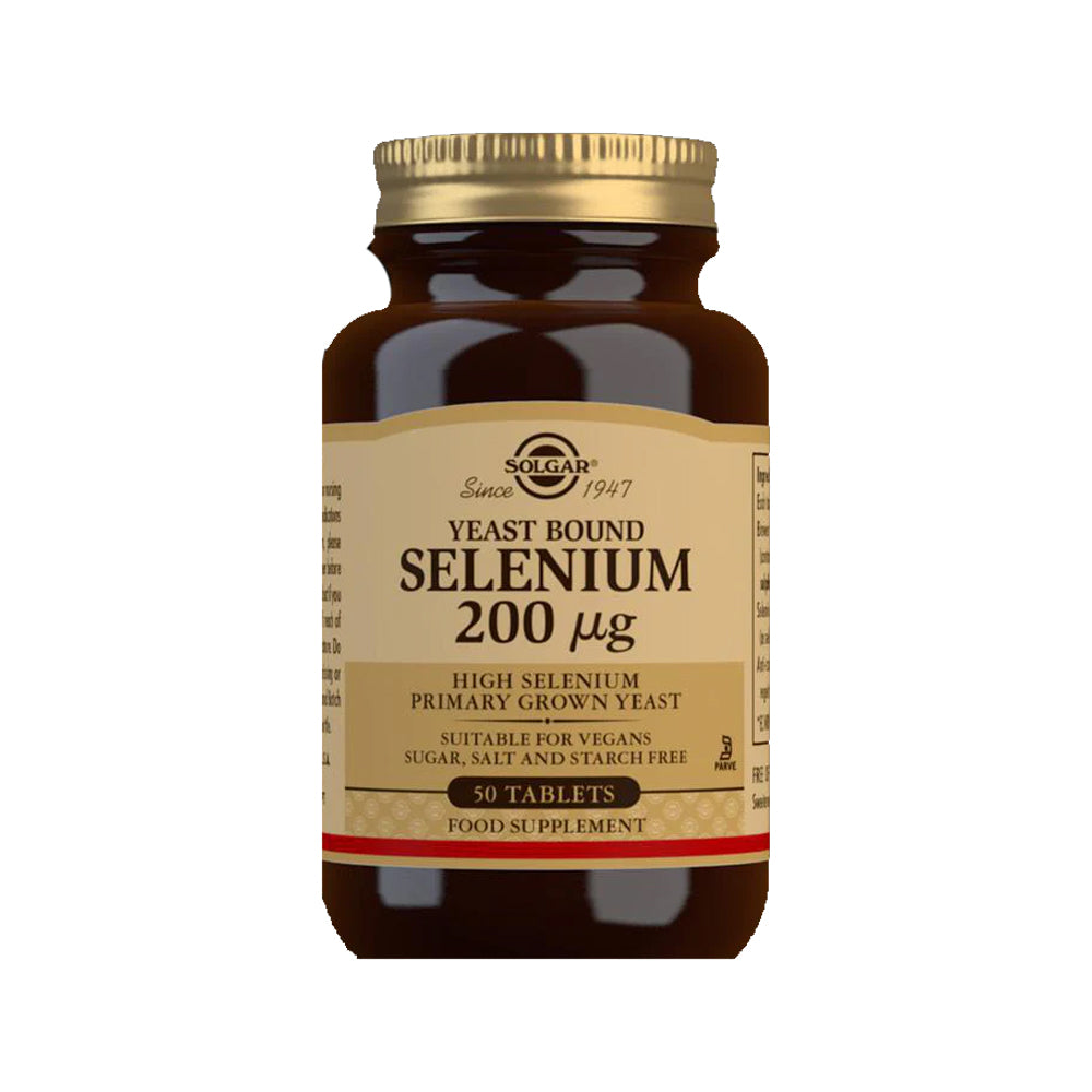 Solgar Selenium (Yeast-Bound) 200 mcg