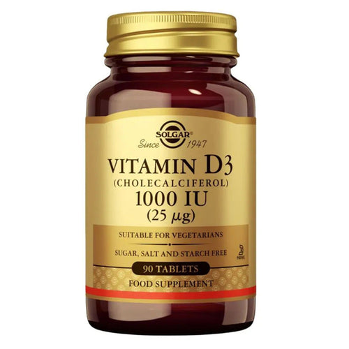 Solgar Vitamin D3 1000iu Tablets 90