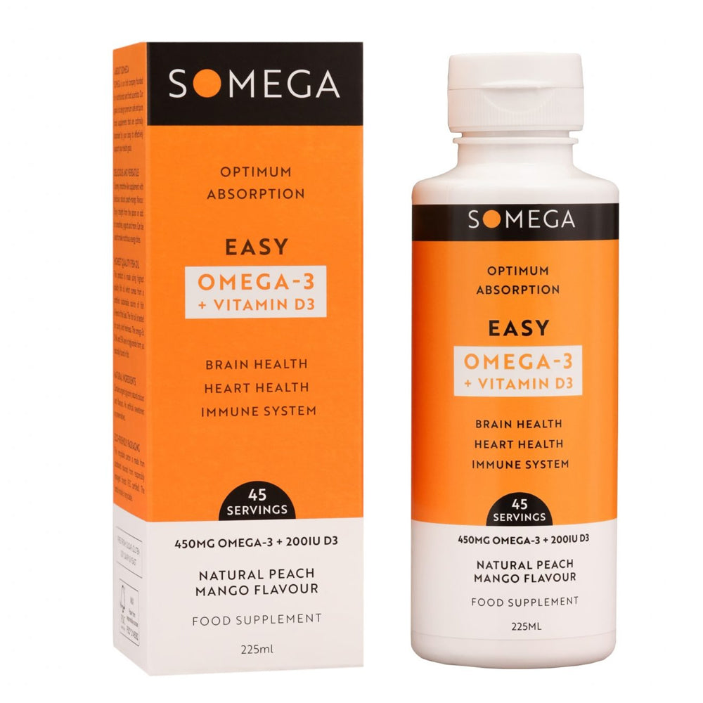 Somega Easy Omega 3 &amp;amp; Vitamin D - 225ml