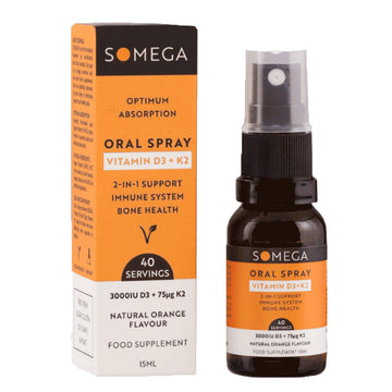 Somega Vitamin D3 + K2 Oral Spray