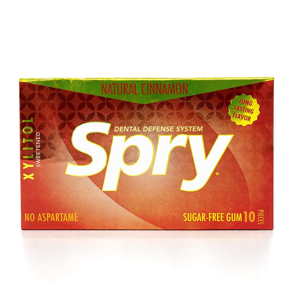 Spry Cinnamon Sugar Free Chewing Gum