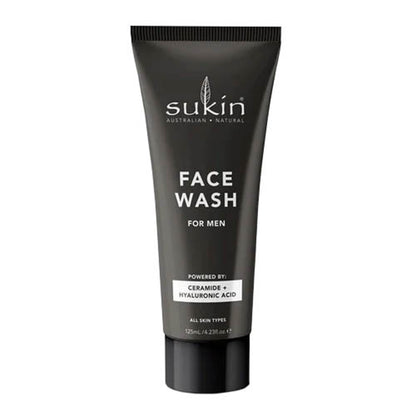 Sukin Face Wash For Men - Evergreen Healthfoods