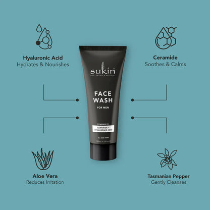 Sukin Face Wash For Men