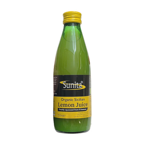 Sunita Organic Sicilian Lemon Juice