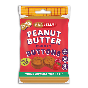 Super Foodio Peanut Butter &amp; Jelly Buttons