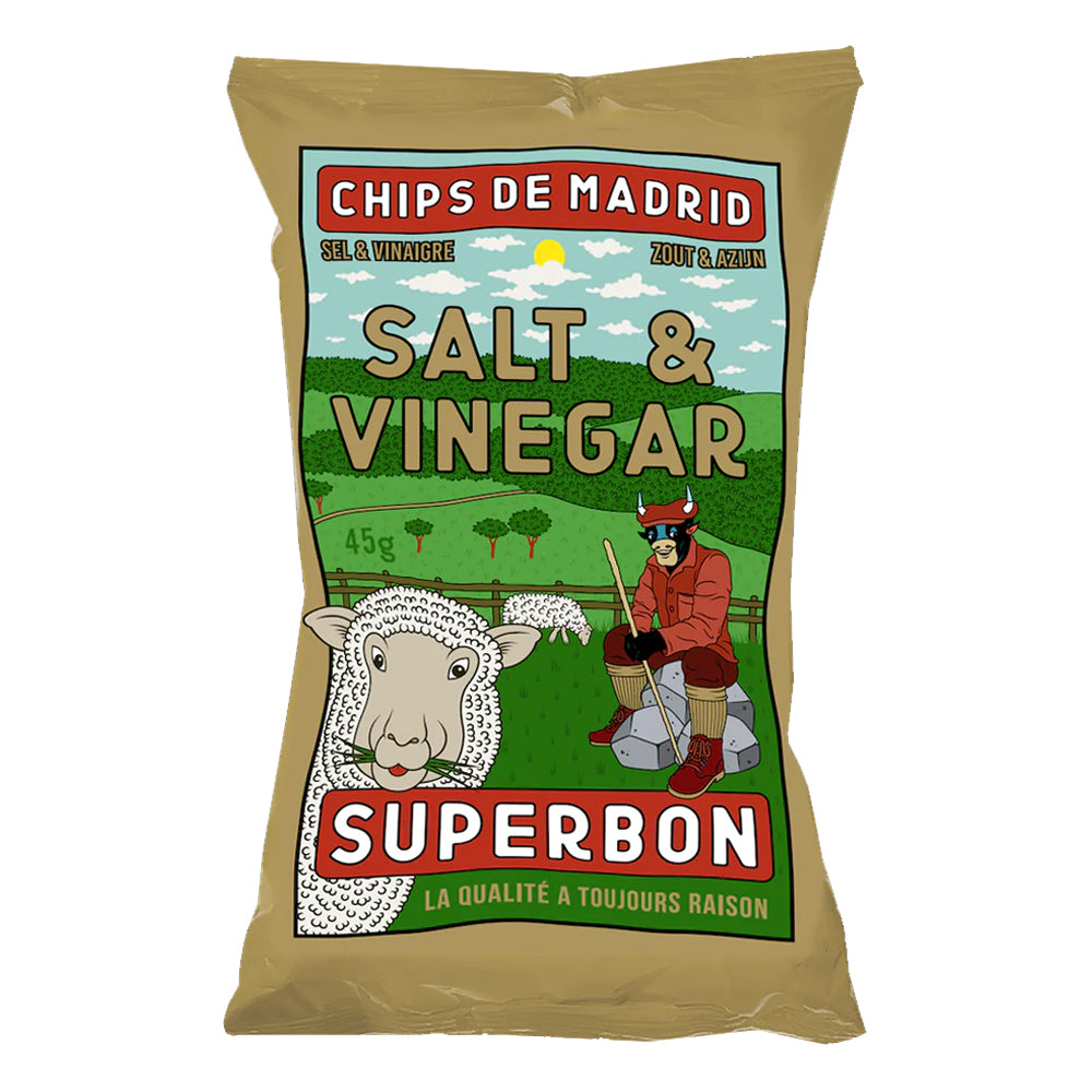 Superbon Salt &amp; Vinegar Crisps