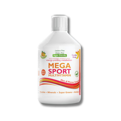 Swedish Nutra Mega Sport Multivitamin bottle