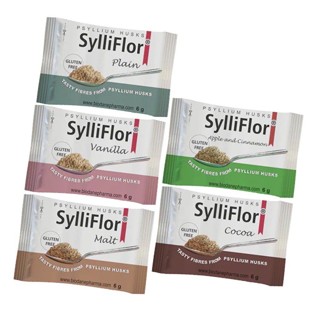 SylliFlor Psyllium Husks Multipack Sachets | Evergreen Healthfoods
