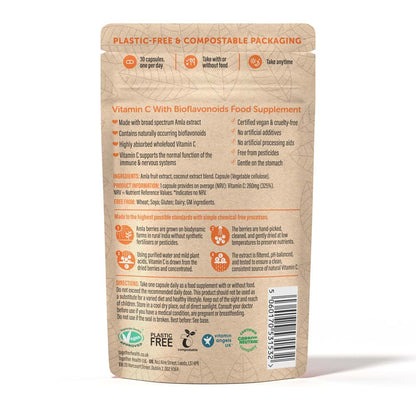 Together Health Vitamin C from Amla Fruit label