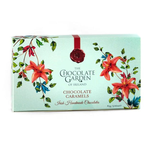 The Chocolate Garden Floral Box Chocolate Caramels