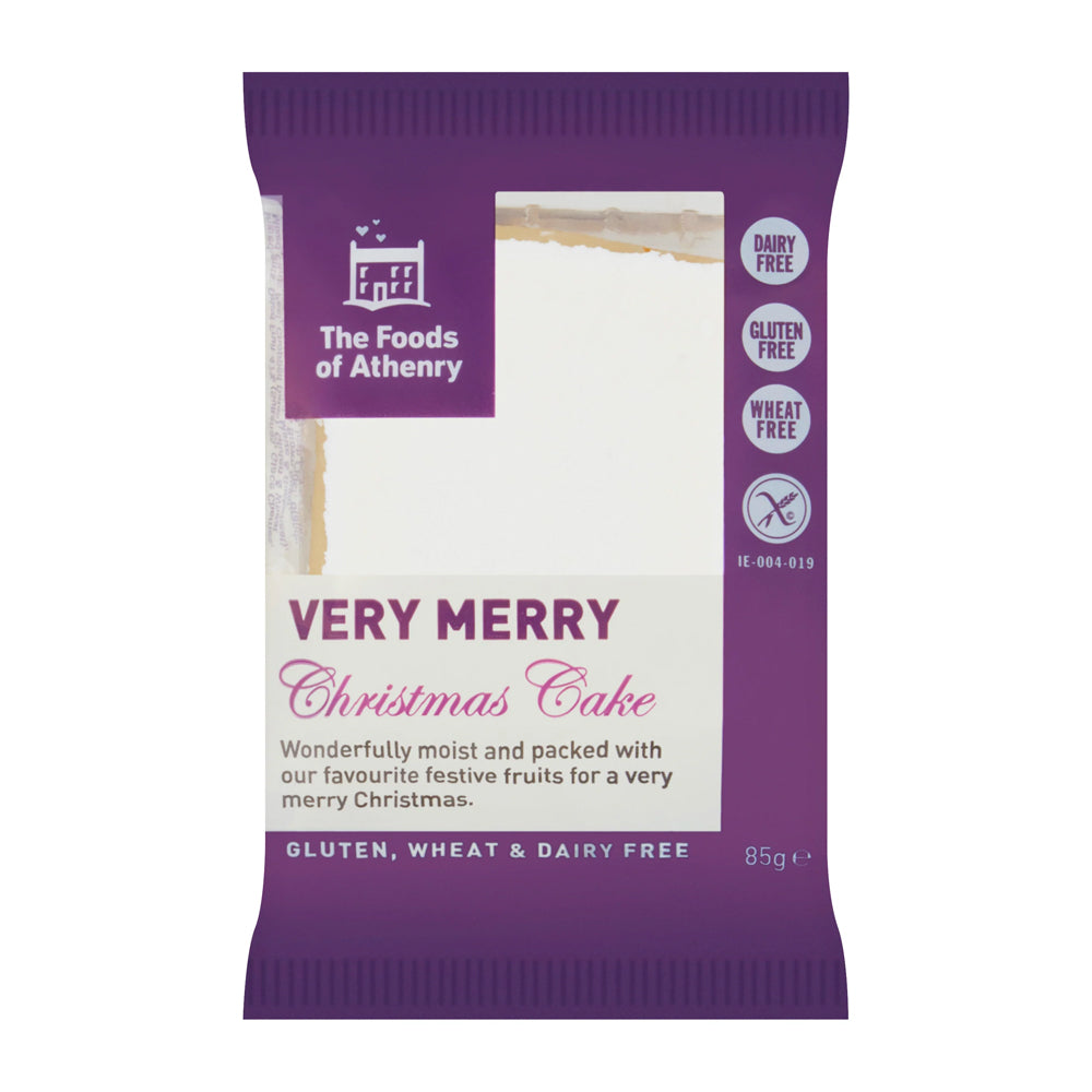 The Foods of Athenry Very Merry Christmas Cake Slice