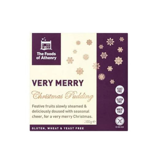 The Foods of Athenry Very Merry Christmas Pudding