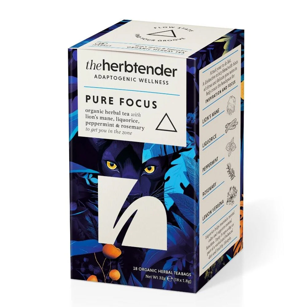 The Herbtender Organic Pure Focus Tea