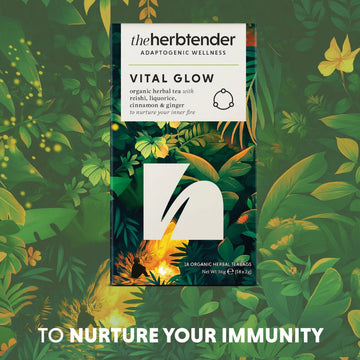 The Herbtender Vital Glow Organic Herbal Tea