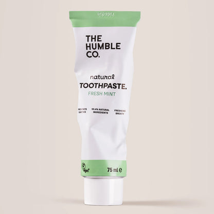 The Humble Co Natural Toothpaste – Fresh Mint with Fluoride
