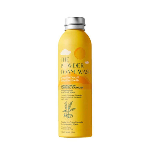 The Powder Foam Body Wash in Lemongrass & Ginger