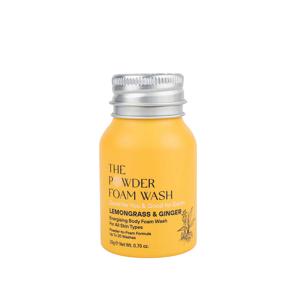 The Powder Foam Body Wash in Lemongrass &amp; Ginger