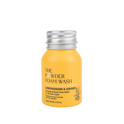 The Powder Foam Body Wash in Lemongrass &amp; Ginger