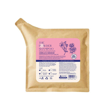 The Powder Shampoo Hydrating Camellia &amp; Geranium refill