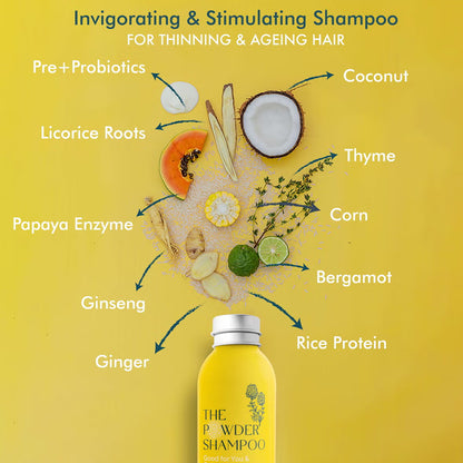 The Powder Shampoo Invigorating Bergamot &amp; Thyme