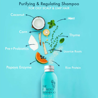 The Powder Shampoo Purifying Peppermint &amp; Thyme