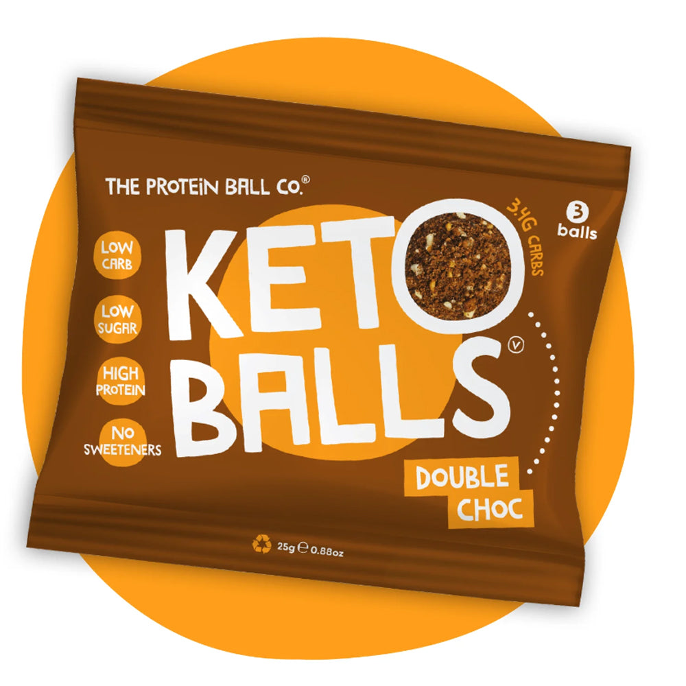 The Protein Ball Co Double Choc Keto Balls