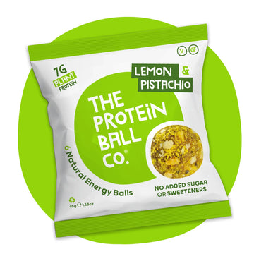 The Protein Ball Co Lemon Pistachio Energy Balls