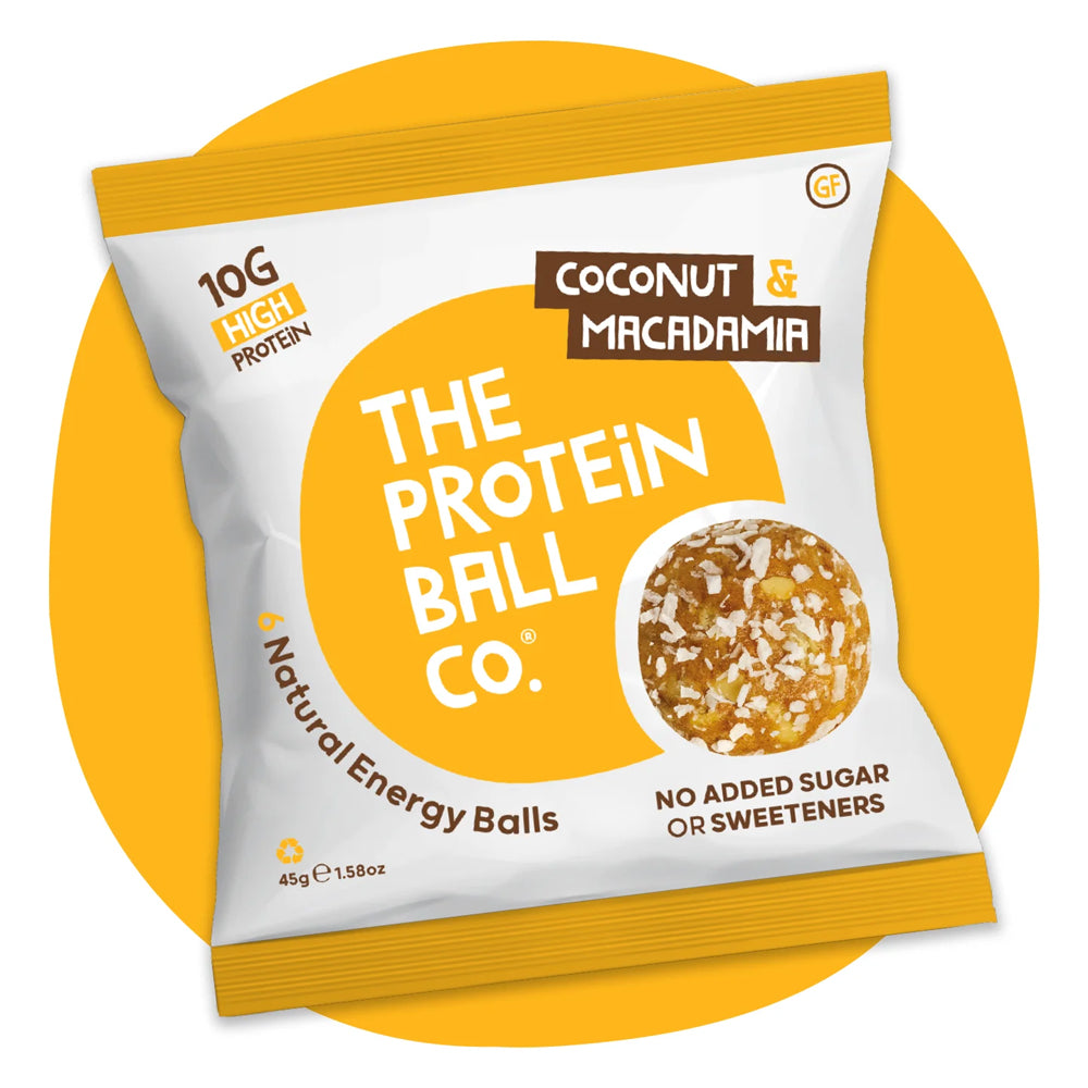 The Protein Ball Company Coconut and Macadamia Protein Balls