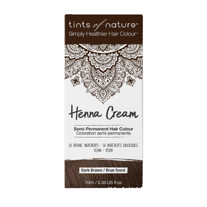 Tints of Nature Henna Cream - Dark Brown