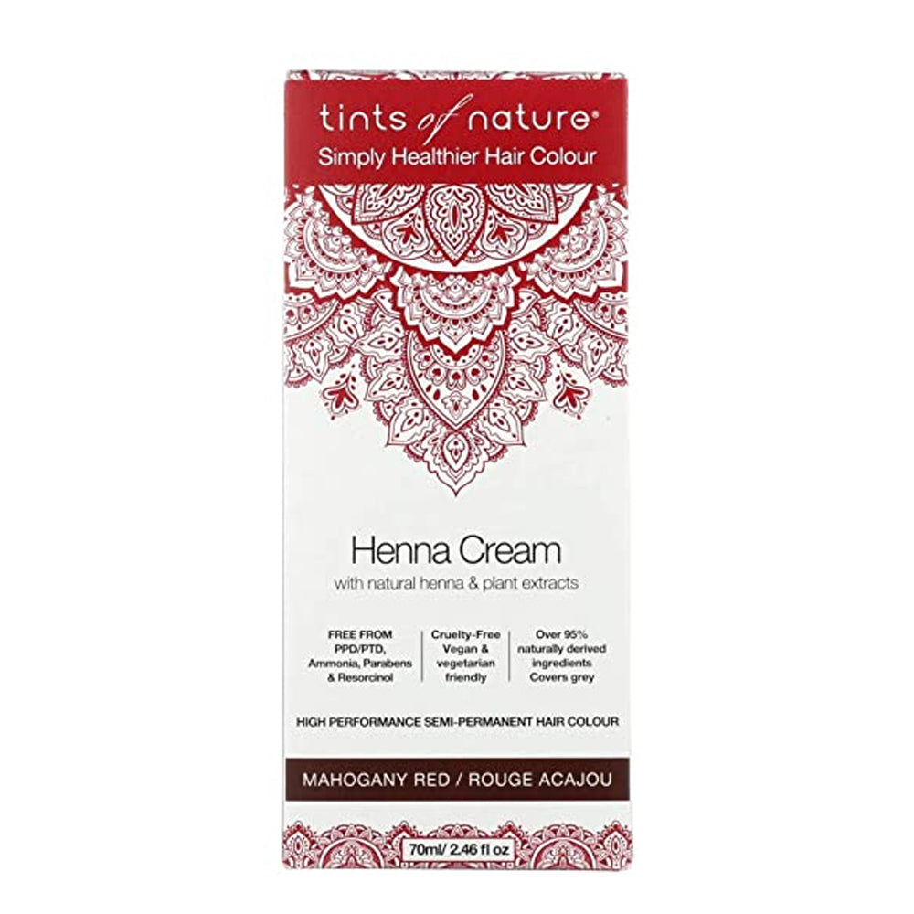 Tints of Nature Henna Cream - Mahogany Red