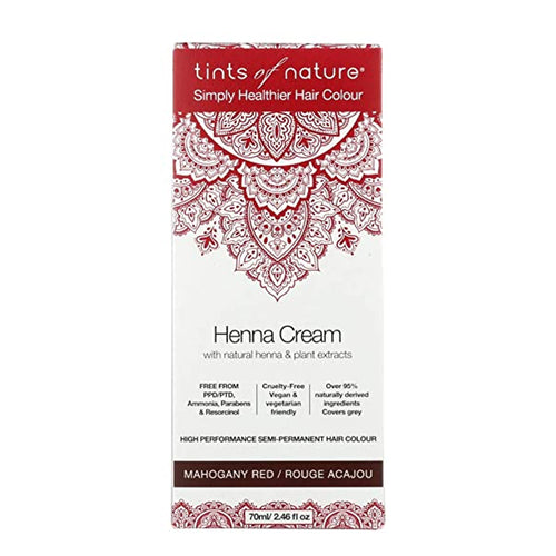 Tints of Nature Henna Cream - Mahogany Red