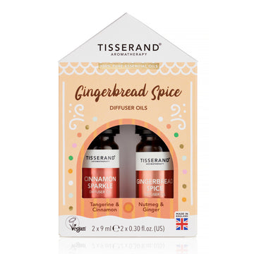 Tisserand Gingerbread Spice Diffuser Oil Duo