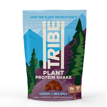 Tribe Plant Protein Shake Chocolate &amp; Sea Salt