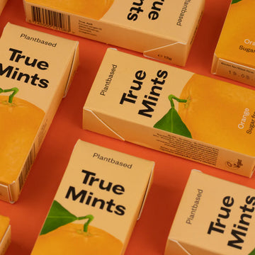 True Gum Orange True Mints