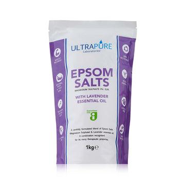 UltraPure Epsom Salts with Lavender Essential Oil