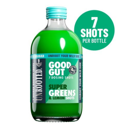 Unrooted Good Gut Super Greens &amp; Lemon Shots