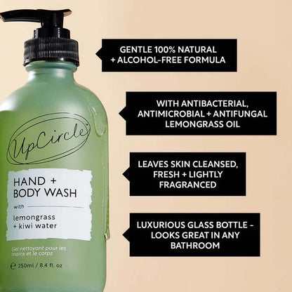 UpCircle Hand and Body Wash formula