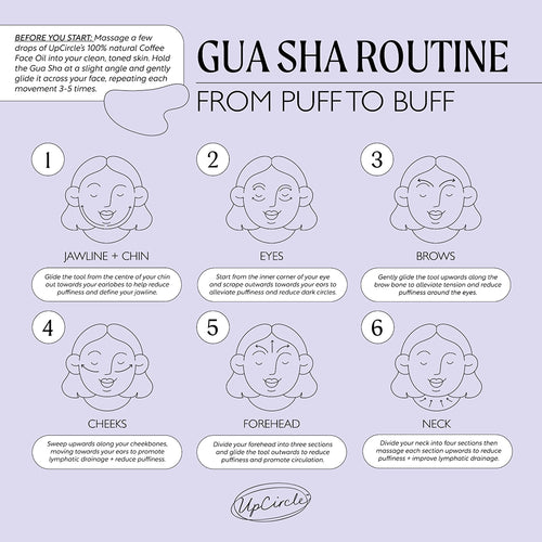 Upcircle Gua Sha Facial Massage Stone