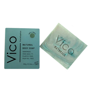 Vico Eucalyptus Natural Body Soap Bar