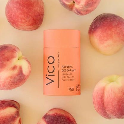 Vico Sweet Peach &amp; Nectar Natural Deodorant