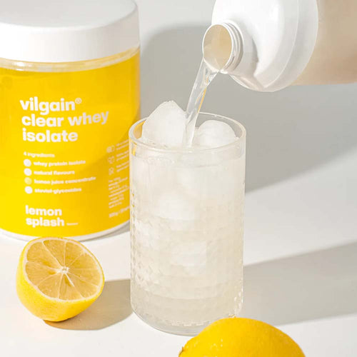 Vilgain Clear Whey Isolate lemon flavour