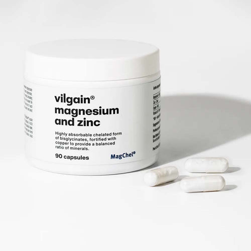 Vilgain Magnesium and Zinc 90 Capsules