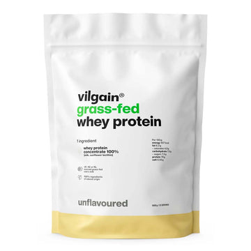 Vilgain Grass Fed Whey Protein unflavoured
