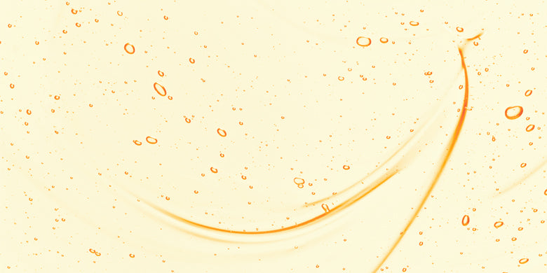 yellow oil texture shot