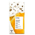 raw cane sugar*, cocoa butter*, whole milk powder*, cocoa nibs* 7%, Bourbon vanilla pods* (ground), Bourbon vanilla extract*

Milk solids: 27%
May contain components of tree nuts and gluten.
*from organic agriculture