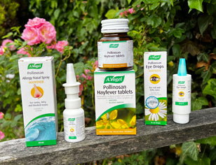 Selection of A.Vogel hayfever products
